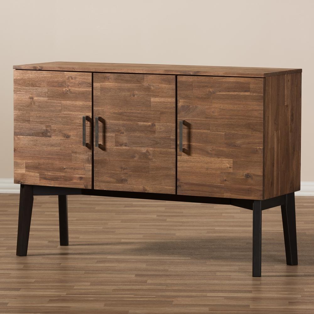 Sereniti 3-Drawer Sideboard Buffet - living-essentials