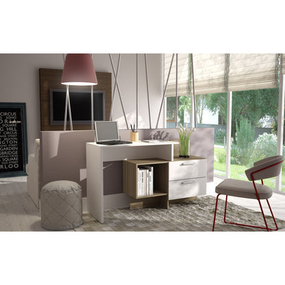 Teramo Home Desk  with 1 Shelves - living-essentials