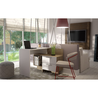 Teramo Home Desk  with 1 Shelves - living-essentials