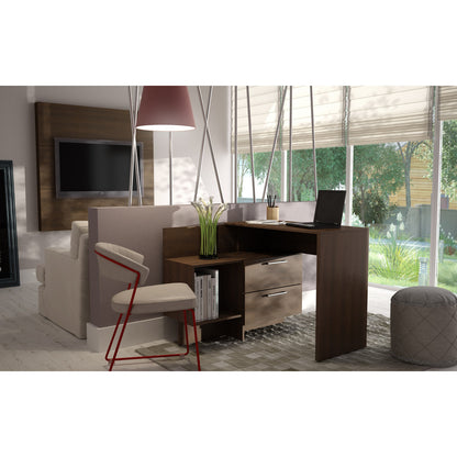 Teramo Home Desk  with 1 Shelves - living-essentials