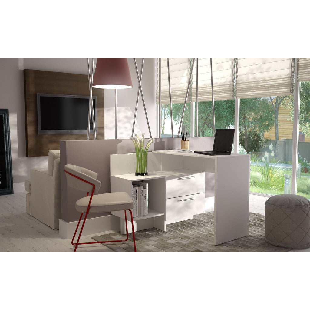 Teramo Home Desk  with 1 Shelves - living-essentials