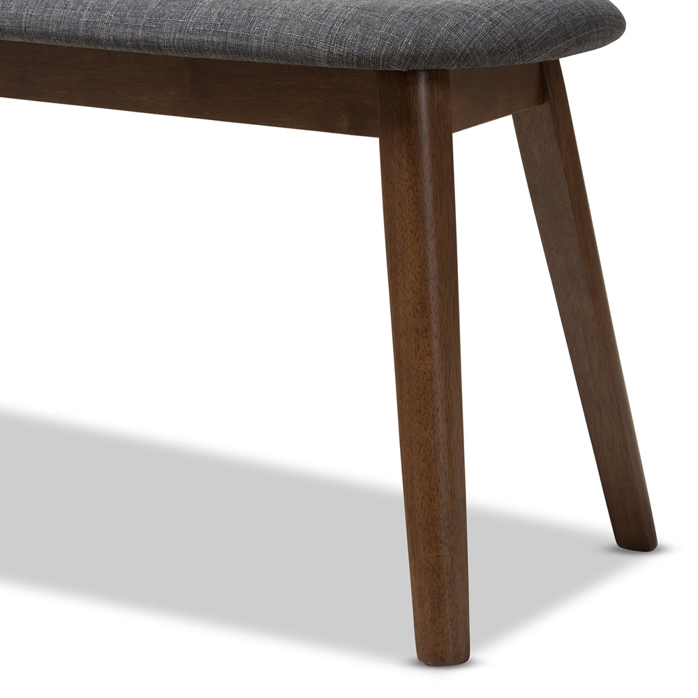 Ean Walnut Wood Bench - living-essentials