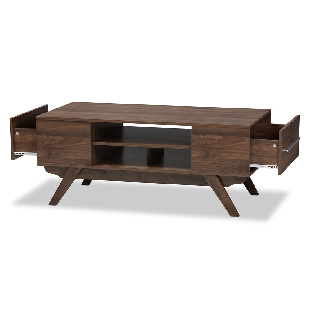 Ashur 2 Drawer Coffee Table - living-essentials