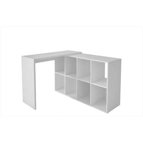 Taranto Cubby Desk  with 8 Shelves - living-essentials