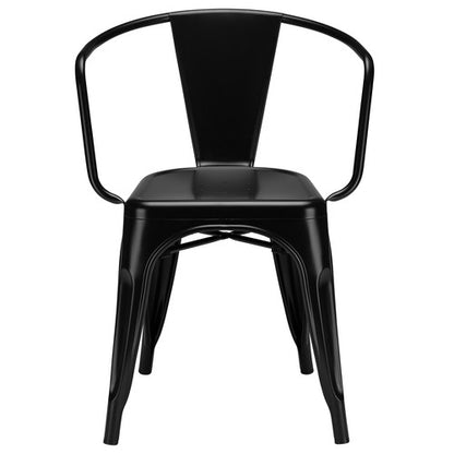Tolix Style Dining Armchair - living-essentials