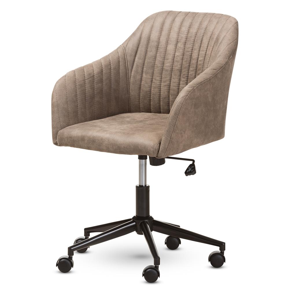 Makena Light Brown Office Chair - living-essentials