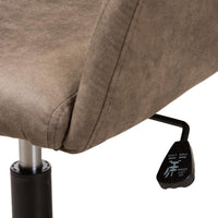 Makena Light Brown Office Chair - living-essentials