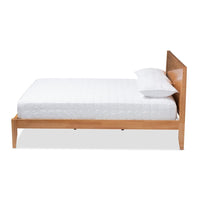 Magnus Natural Oak and Pine King Platform Bed - living-essentials