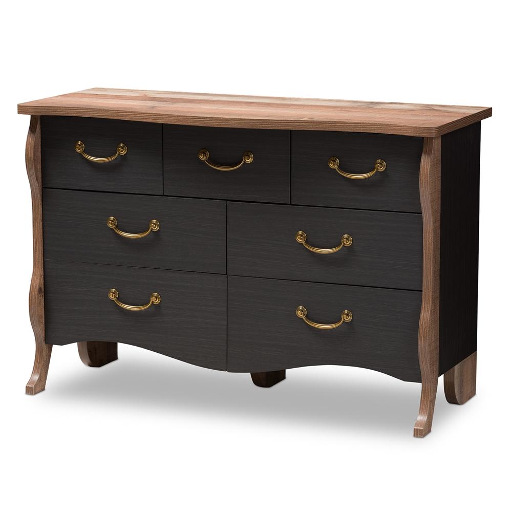 Rocco Cottage Farmhouse 7-Drawer Dresser - living-essentials