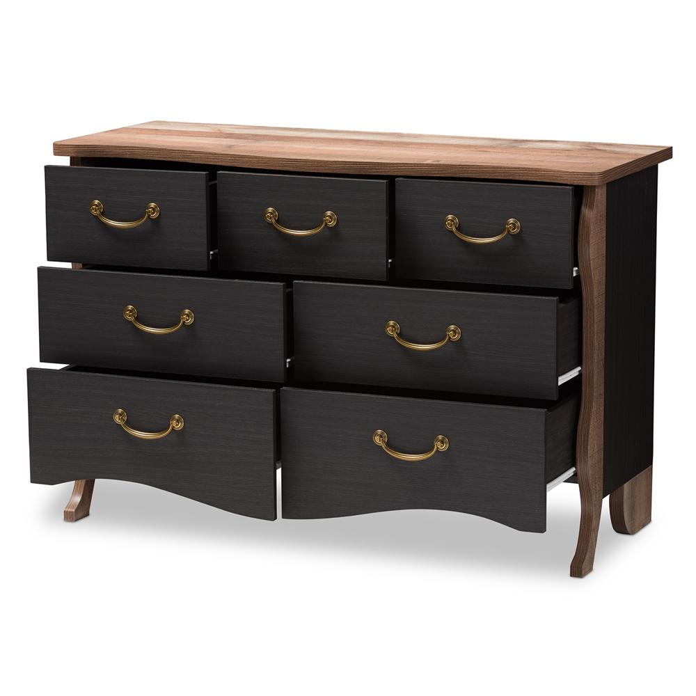 Rocco Cottage Farmhouse 7-Drawer Dresser - living-essentials