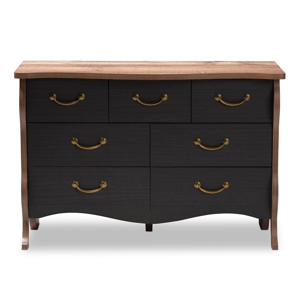 Rocco Cottage Farmhouse 7-Drawer Dresser - living-essentials