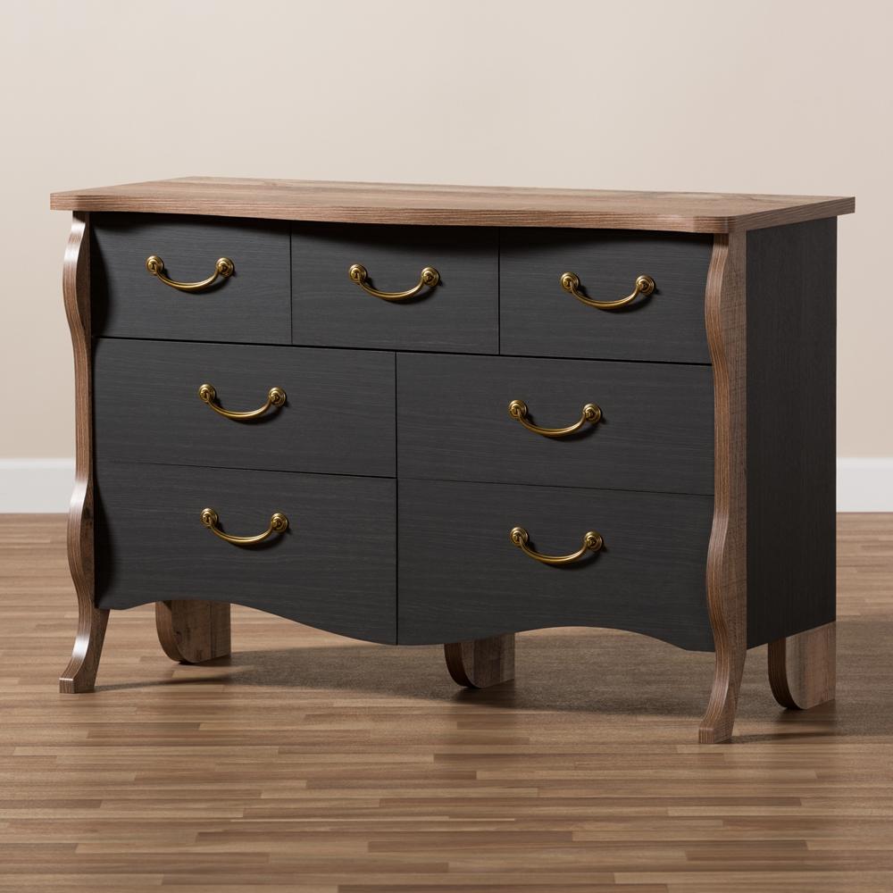 Rocco Cottage Farmhouse 7-Drawer Dresser - living-essentials