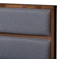 Marcelo Dark Grey Walnut King Storage Platform Bed - living-essentials