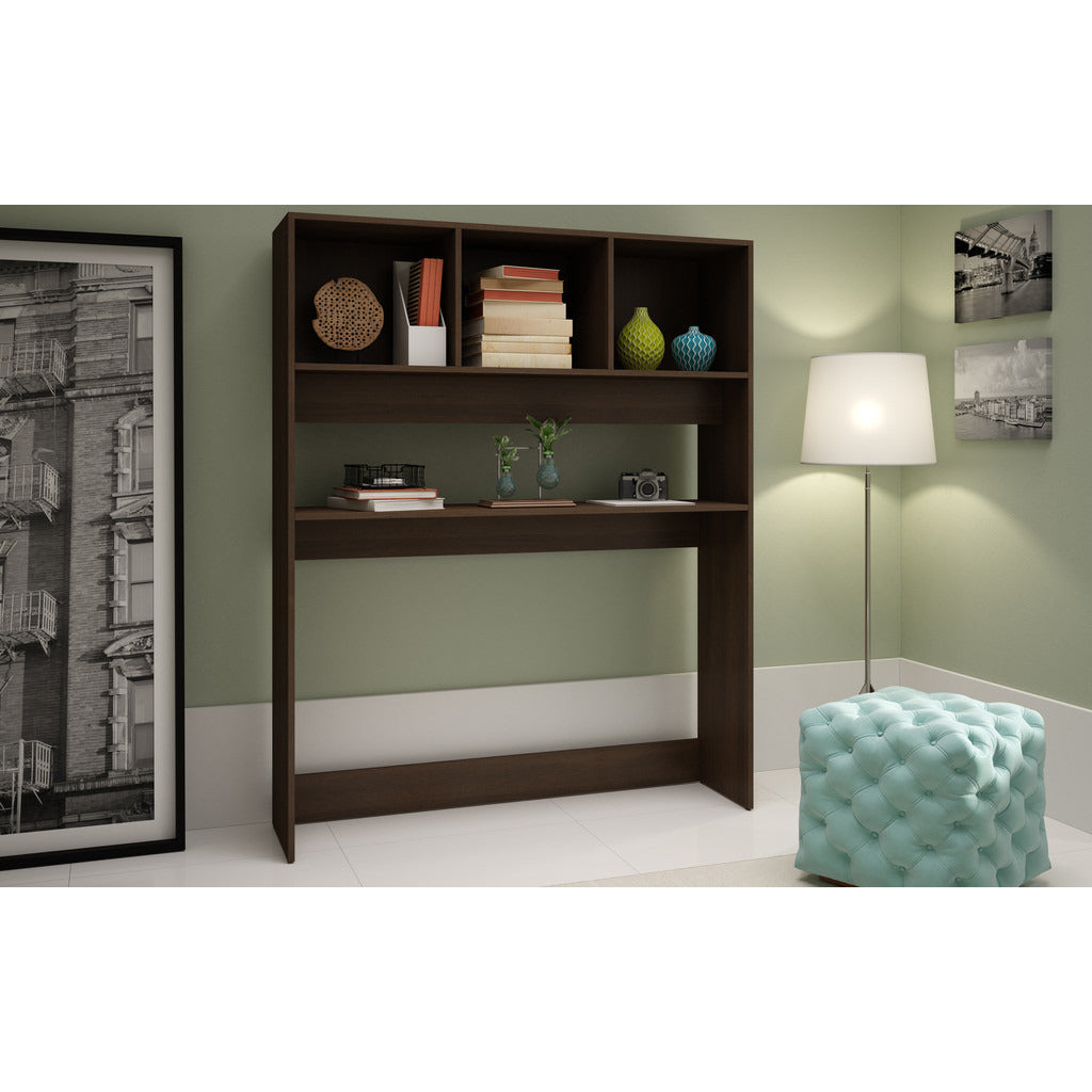 Aosta Display Desk  with 4 Shelves - living-essentials
