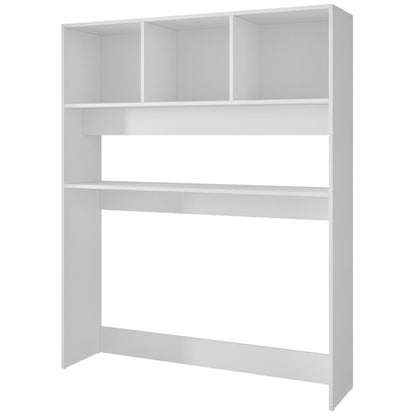 Aosta Display Desk  with 4 Shelves - living-essentials