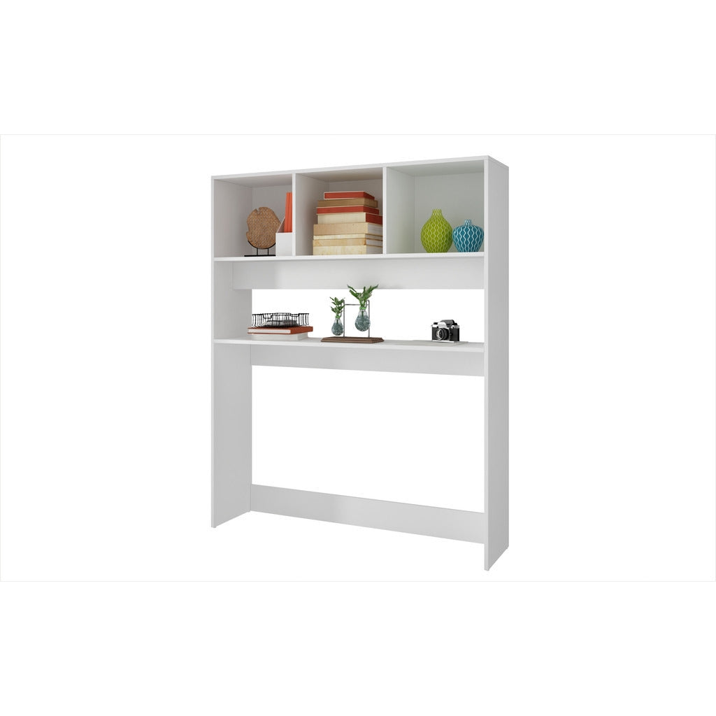 Aosta Display Desk  with 4 Shelves - living-essentials