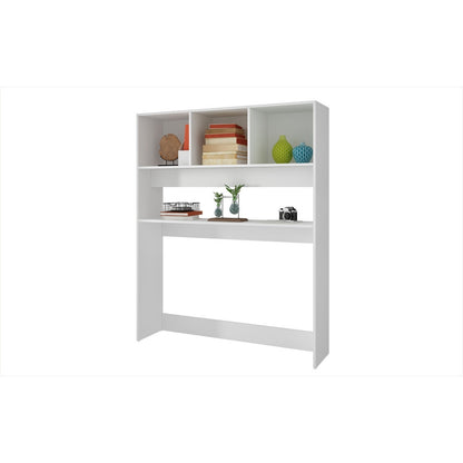 Aosta Display Desk  with 4 Shelves - living-essentials