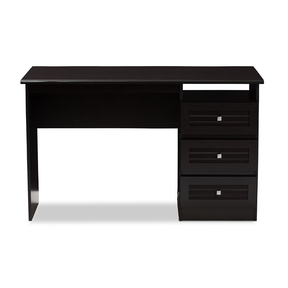 Carmine Wenge Brown Finished Desk - living-essentials