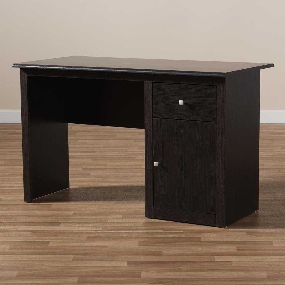 Benito Wenge Brown Finished Desk - living-essentials