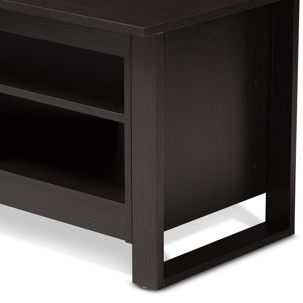 Nevin Wenge Brown Coffee Table - living-essentials