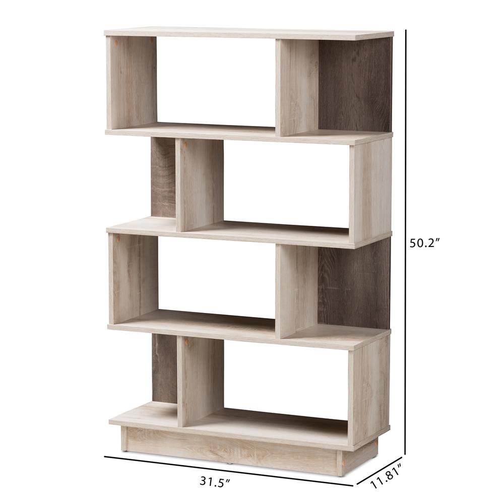 Terra Oak Bookcase - living-essentials