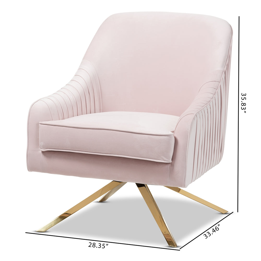Amalia Glamour Lounge Chair - living-essentials