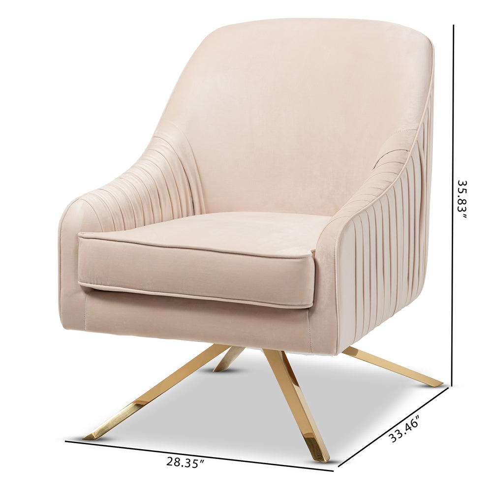 Amalia Glamour Lounge Chair - living-essentials