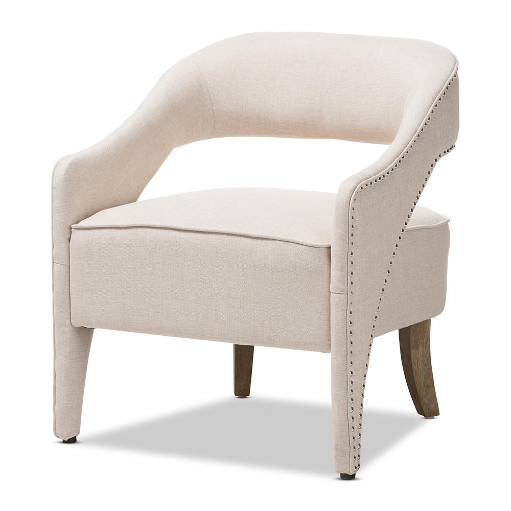 Foster Beige Lounge Chair - living-essentials