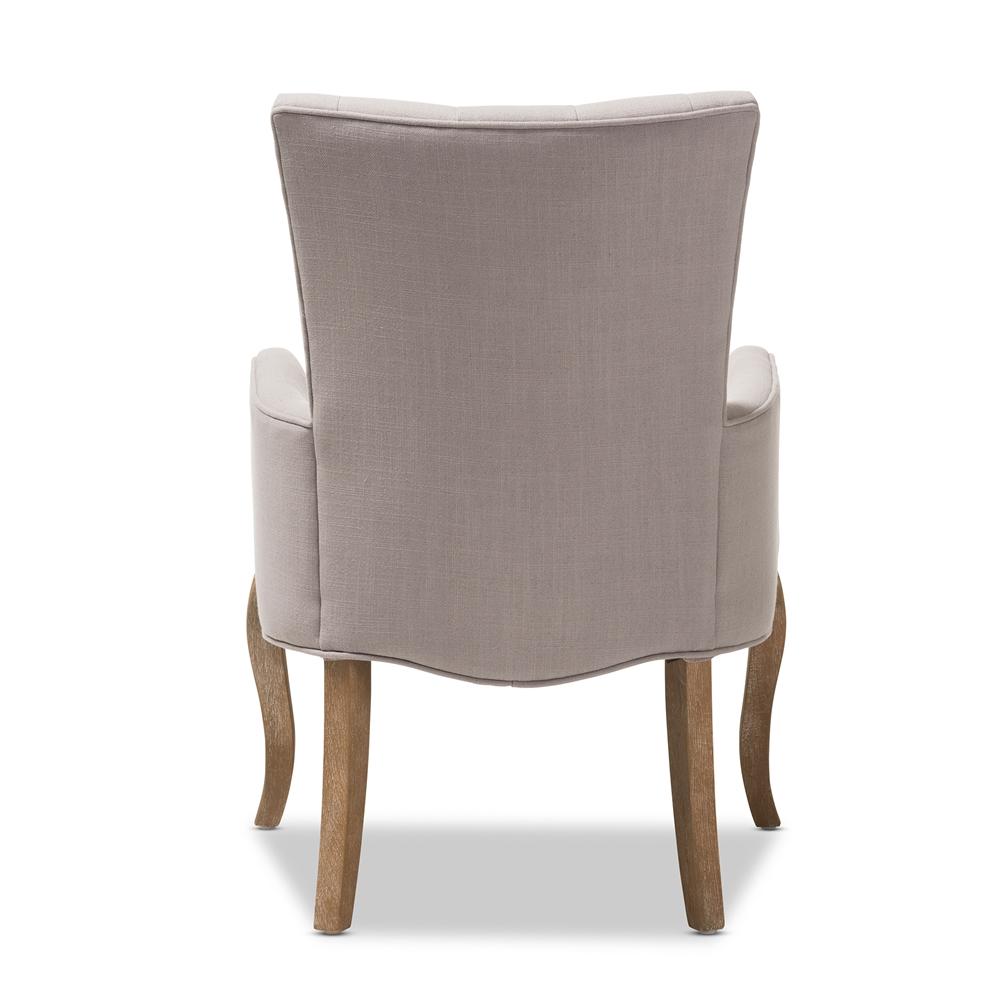Clio French Beige Lounge Chair - living-essentials