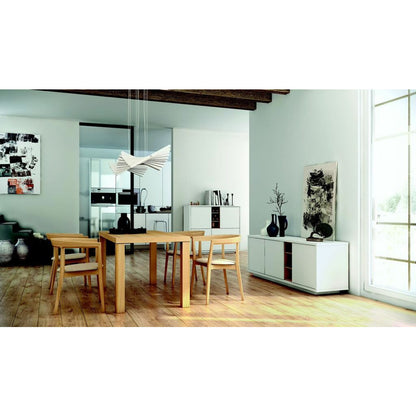 MULTI 63" TABLE TOP W/ SQUARE VENEERED LEGS - living-essentials