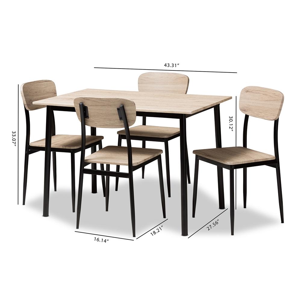 Hope 5-Piece Dining Set - living-essentials