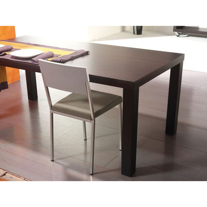 MULTI 71" TABLE TOP W/ SQUARE VENEERED LEGS - living-essentials