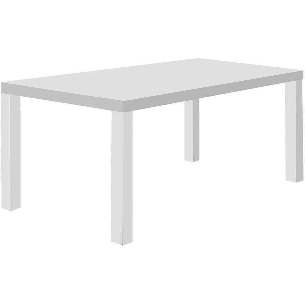 MULTI 71" TABLE TOP W/ SQUARE VENEERED LEGS - living-essentials