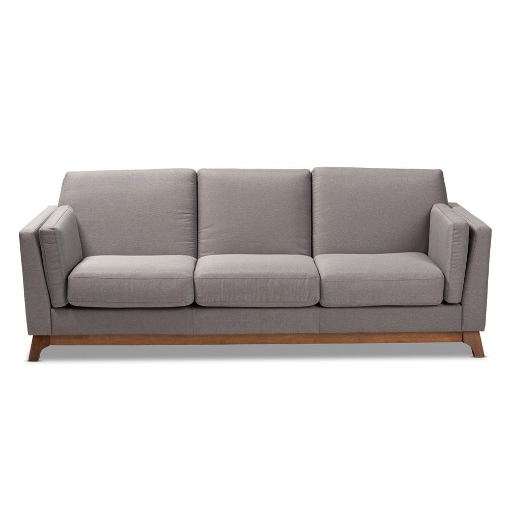 Salma Grey 3-Seater Sofa - living-essentials