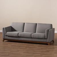 Salma Grey 3-Seater Sofa - living-essentials
