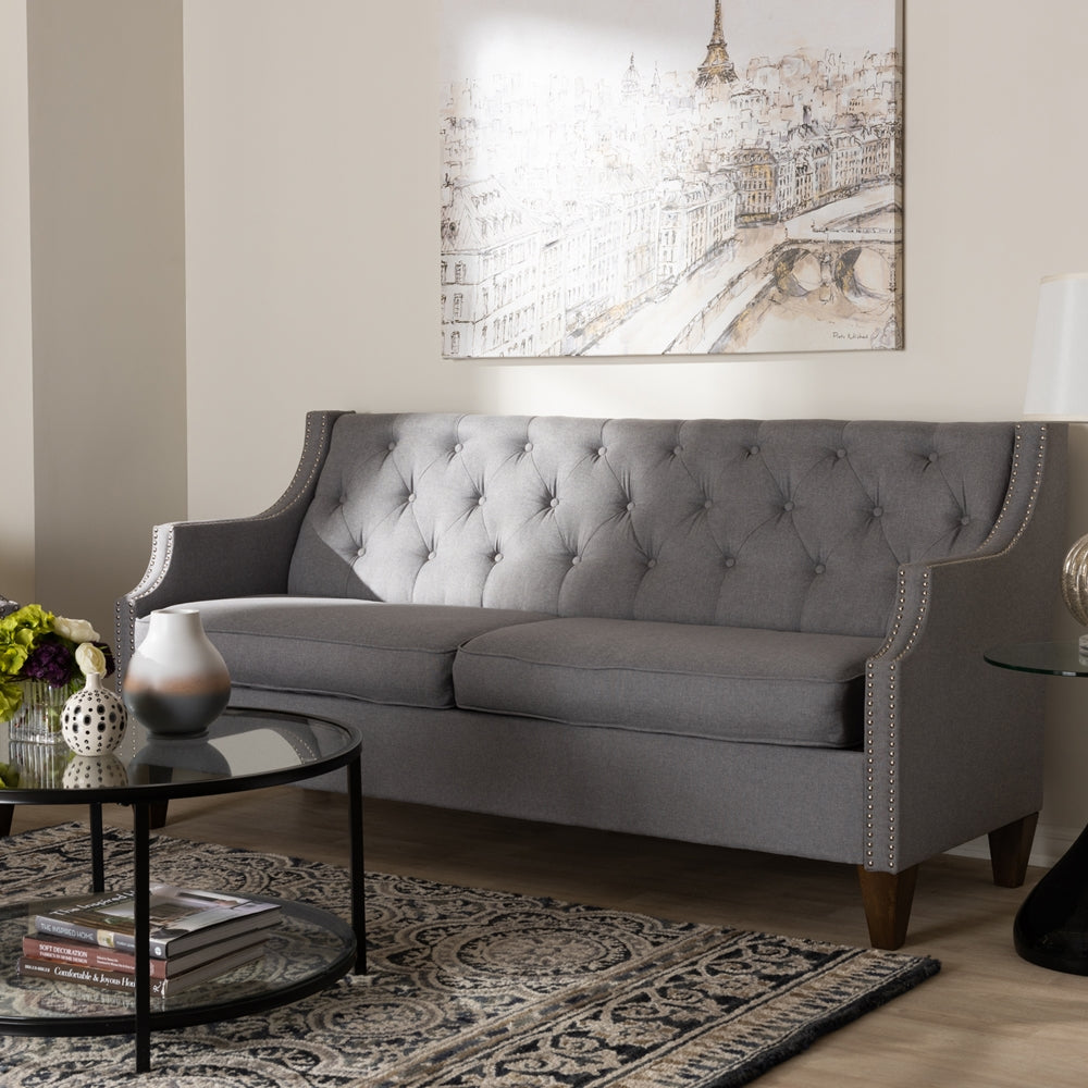 Celeste Grey 3-Seater Sofa - living-essentials