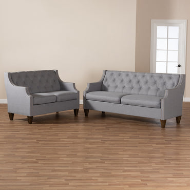 Celeste Grey 2-Piece Living Room Set - living-essentials