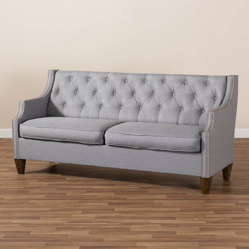 Celeste Grey 3-Seater Sofa - living-essentials