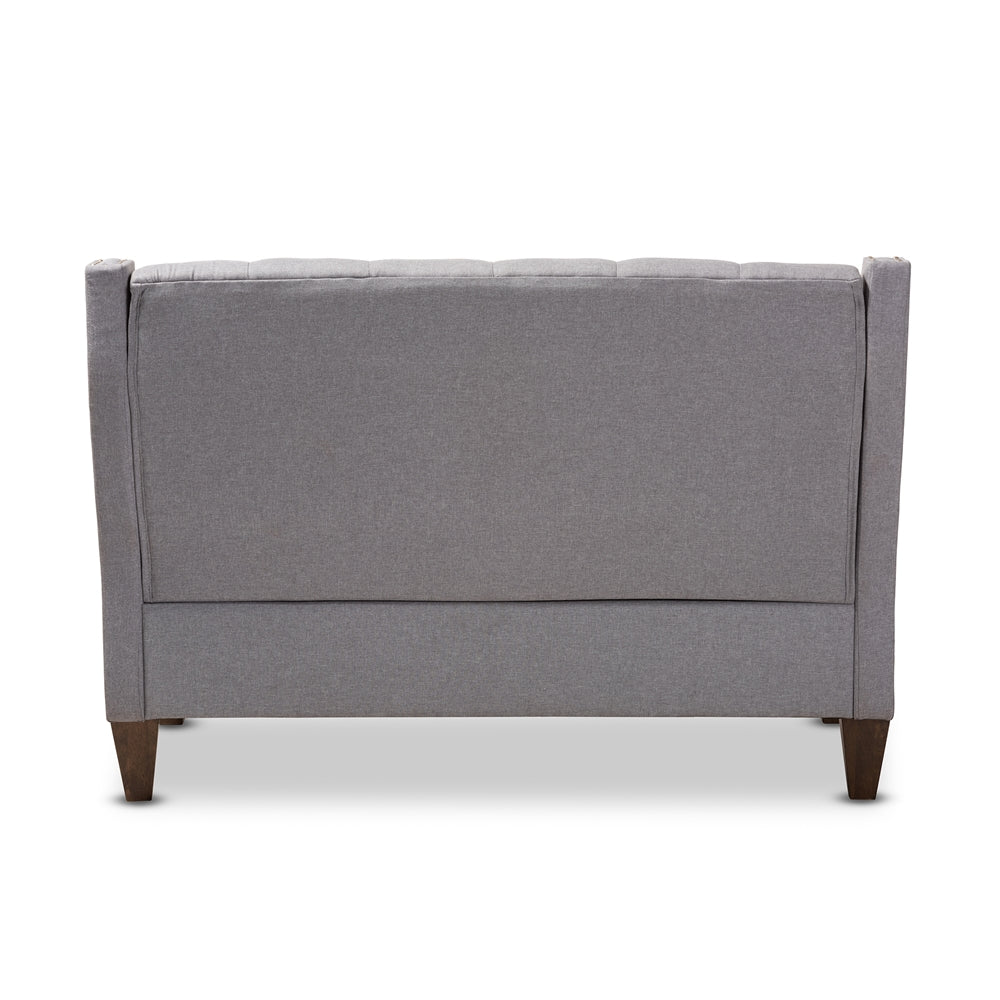 Celeste Grey 2-Seater Loveseat - living-essentials