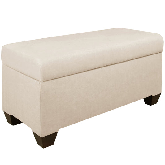 Edith Linen Talc Storage Bench - living-essentials