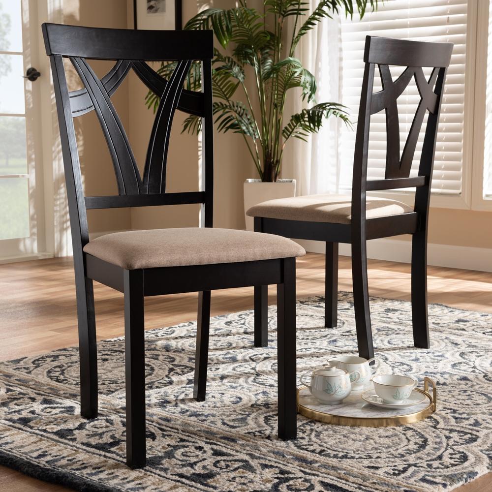 Sybil Mid-Century Dining Chair Set of 2 - living-essentials