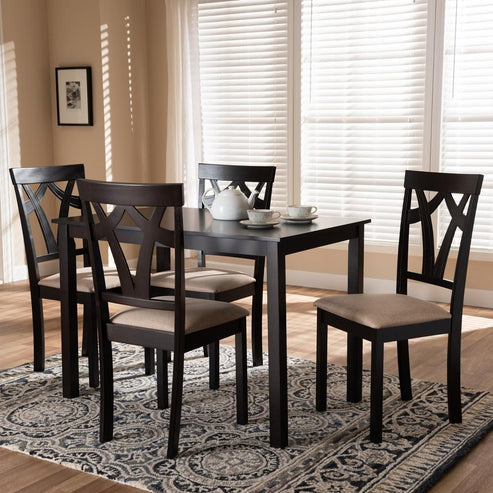 Sybil 5-Piece Dining Set – EMFURN