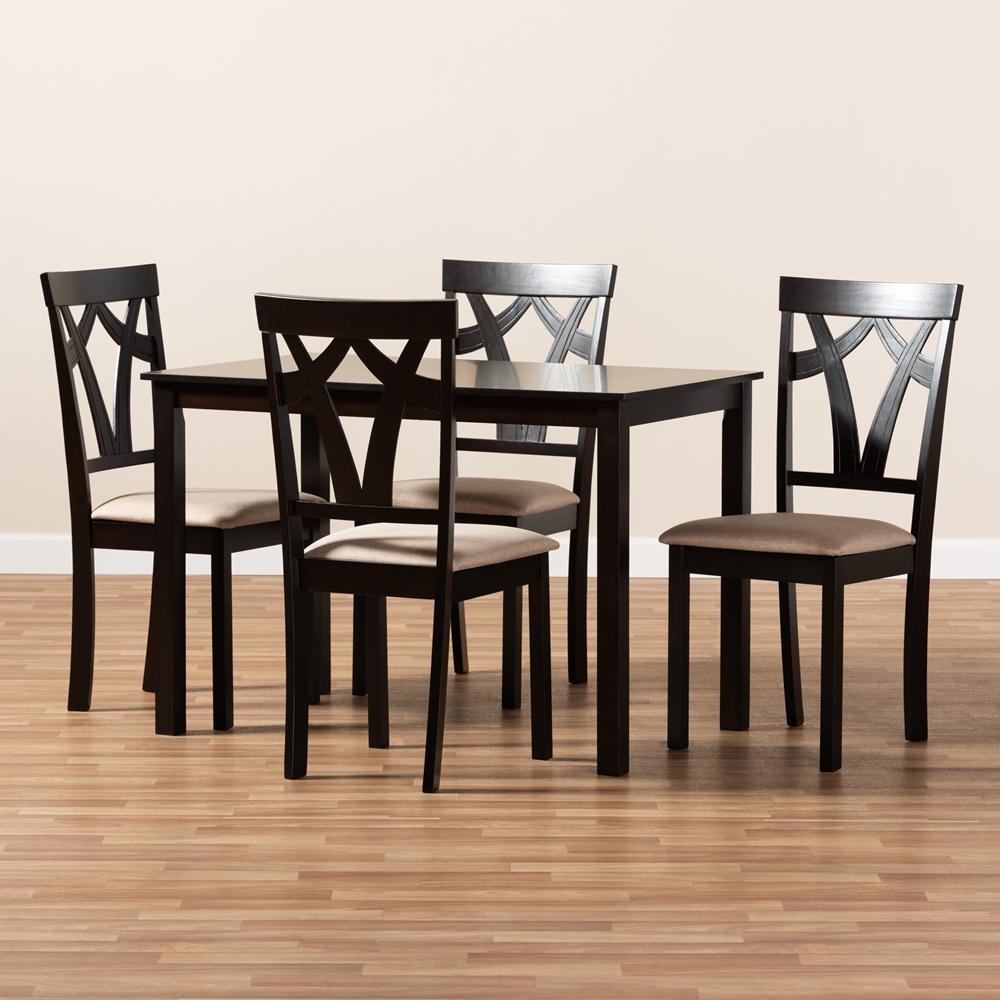 Sybil 5-Piece Dining Set - living-essentials