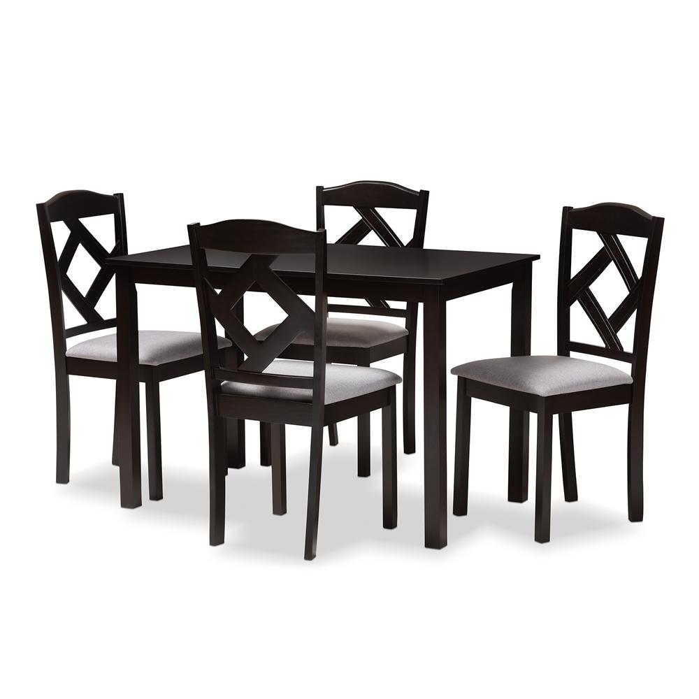 Rusty 5-Piece Dining Set - living-essentials