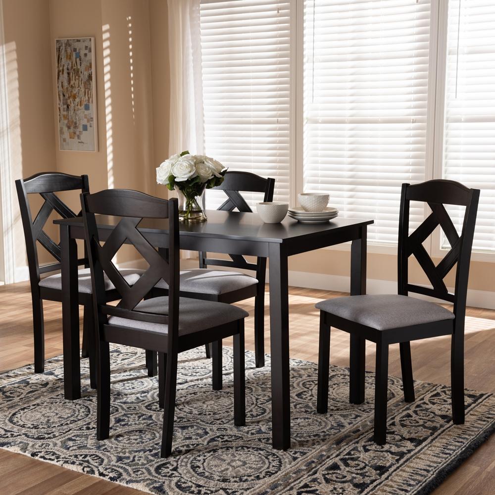 Rusty 5-Piece Dining Set - living-essentials