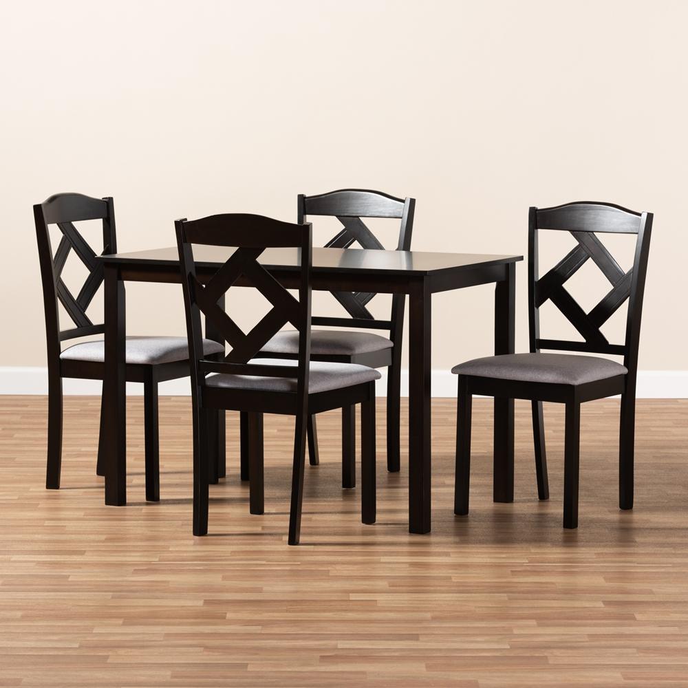 Rusty 5-Piece Dining Set - living-essentials