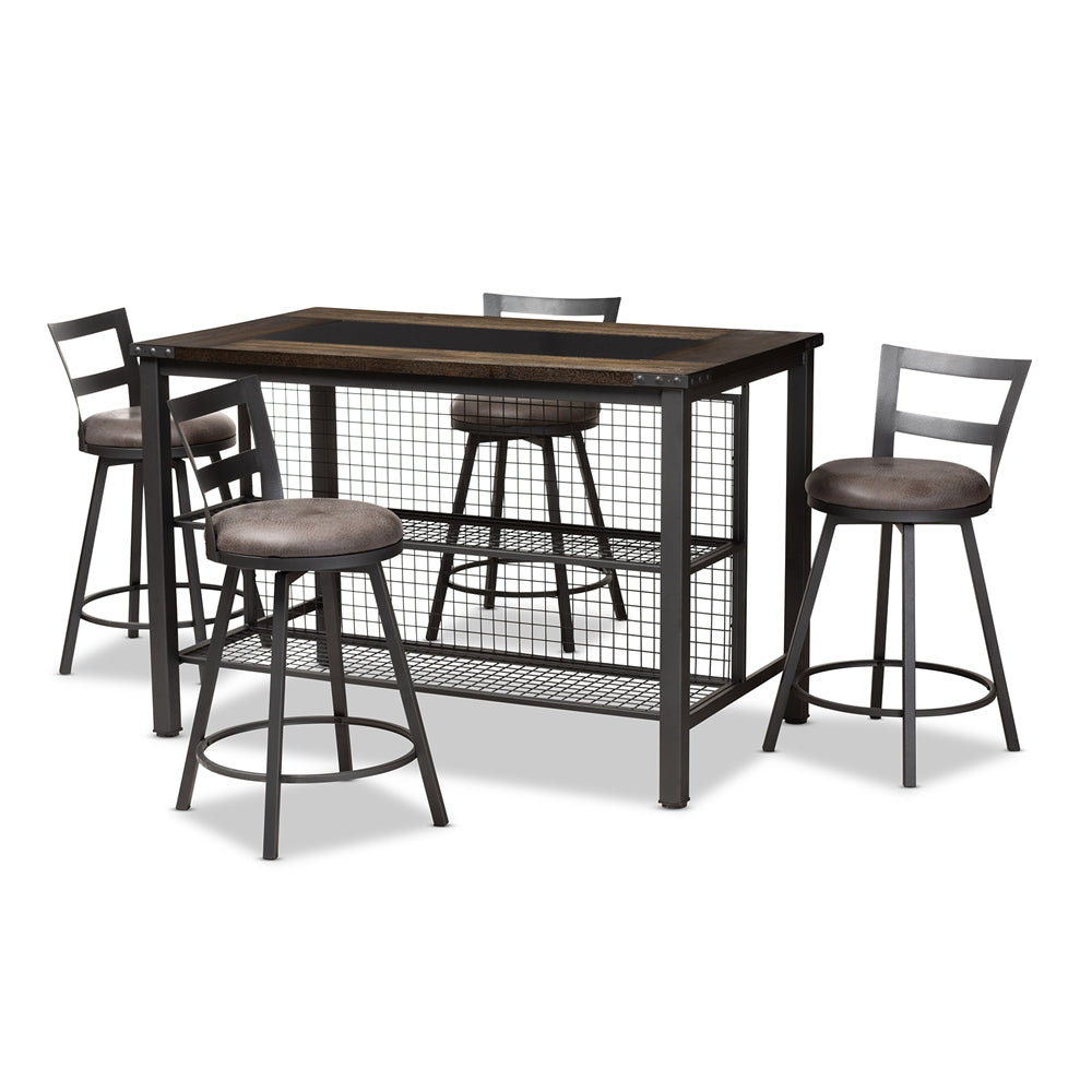 Arianna 5-Piece Pub Set - living-essentials