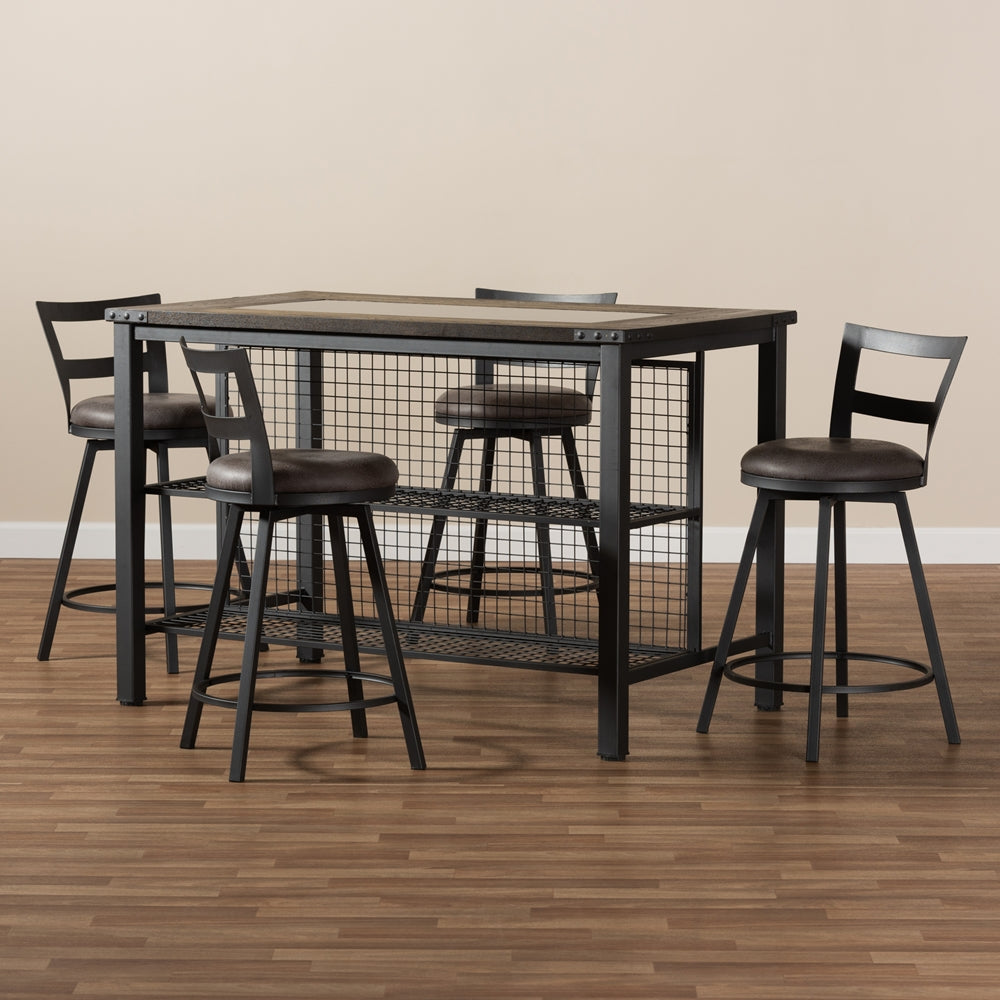 Arianna 5-Piece Pub Set - living-essentials