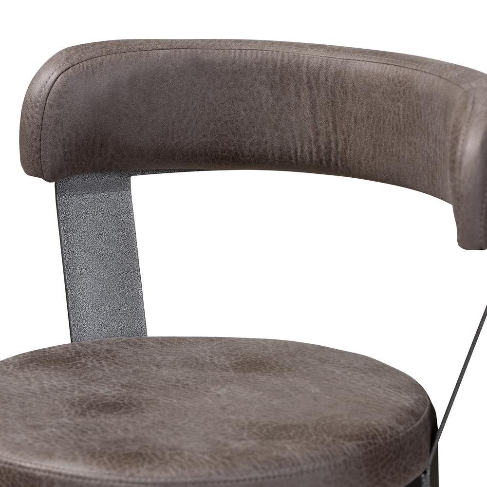 Ariel Leather Bar Stool Set of 2 - living-essentials