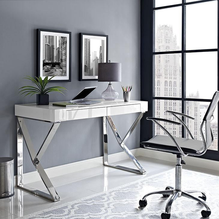 Slope Office Desk - living-essentials